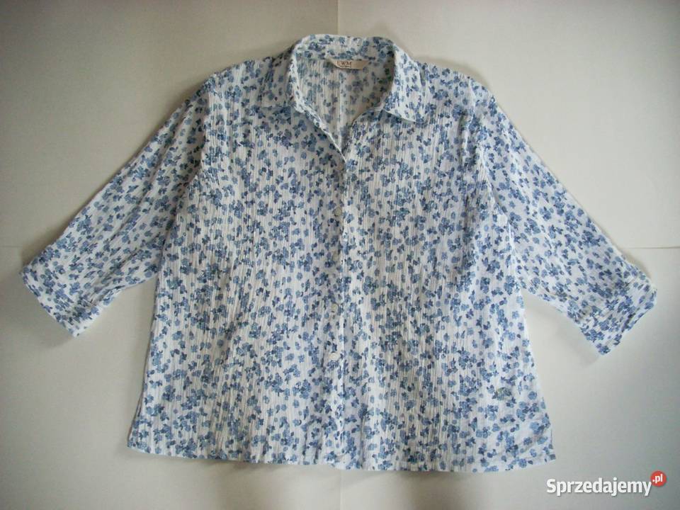 EWM Koszula damska bawełna j nowa r 52 54 niebieski małopolskie sprzedam