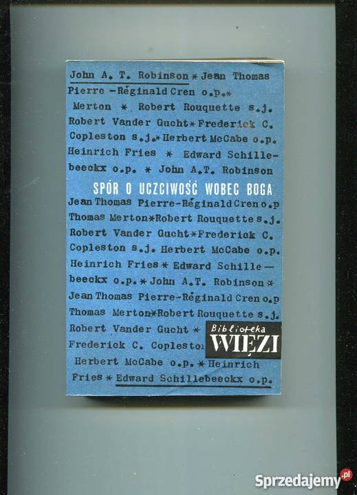 Spór o uczciwość wobec Boga sprzedam