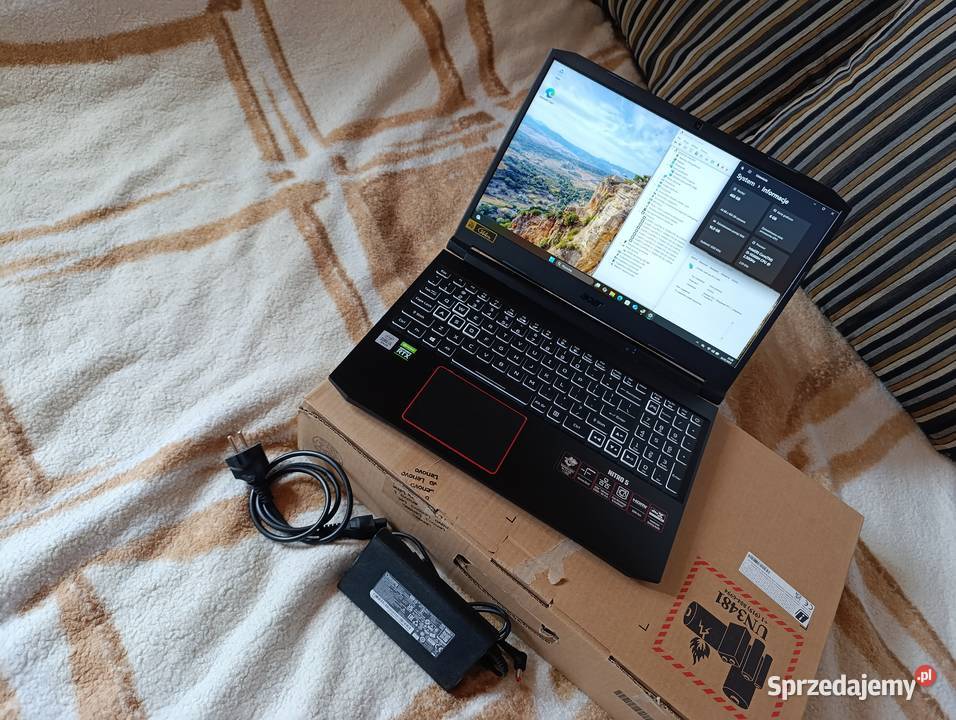 Acer Nitro 5 144HZ i5 10300H RTX 2060 16RAM Modem GSM Kraków