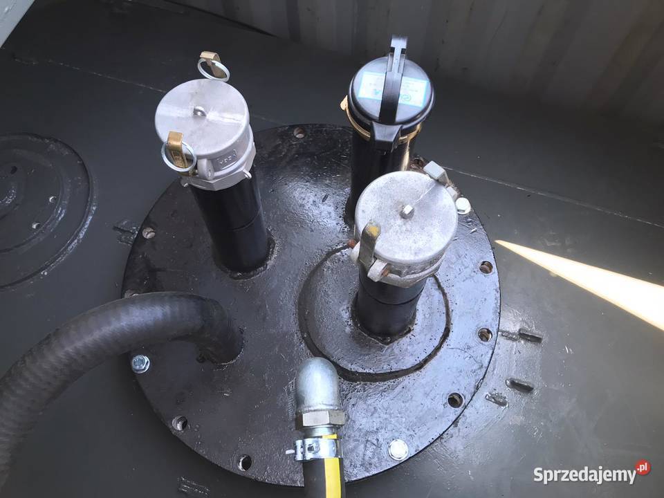 Zbiornik stalowy 40000 paliwo w kontenerze Tank Oświęcim