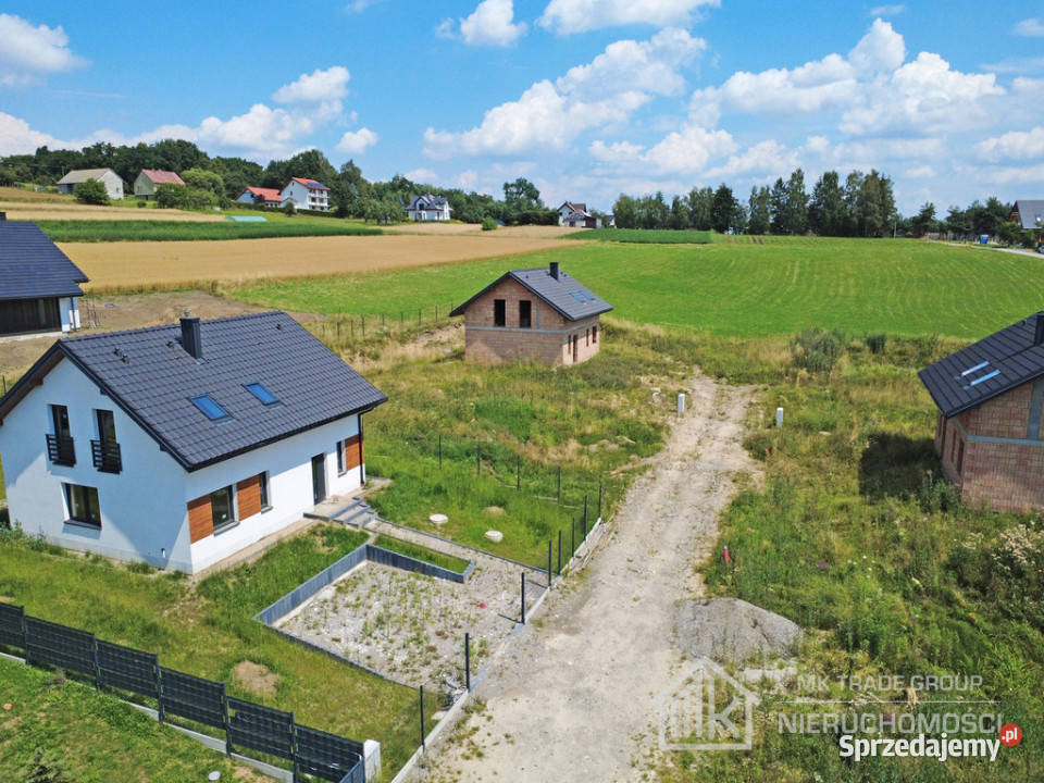 Nowy dom wolnostojący 116m2 ok Wieliczki 8ar cegła Sławkowice