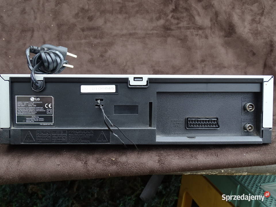 Magnetowid LG LV2780 prosty monofoniczny w pełni Magnetowidy Gorzów Wielkopolski sprzedam