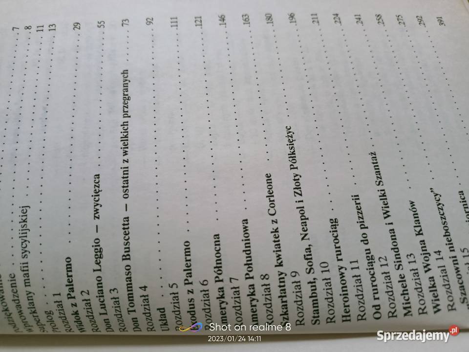 Mafia Sycylia rządzi światem książki Warszawa