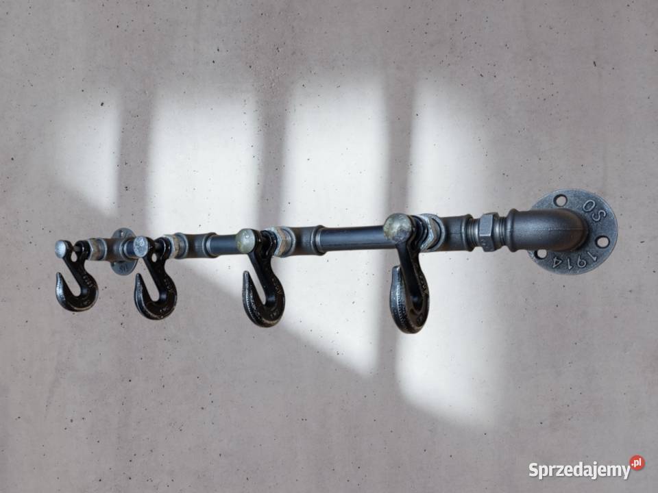 Wieszak loft wieszak ścienny wieszak hak Kołobrzeg