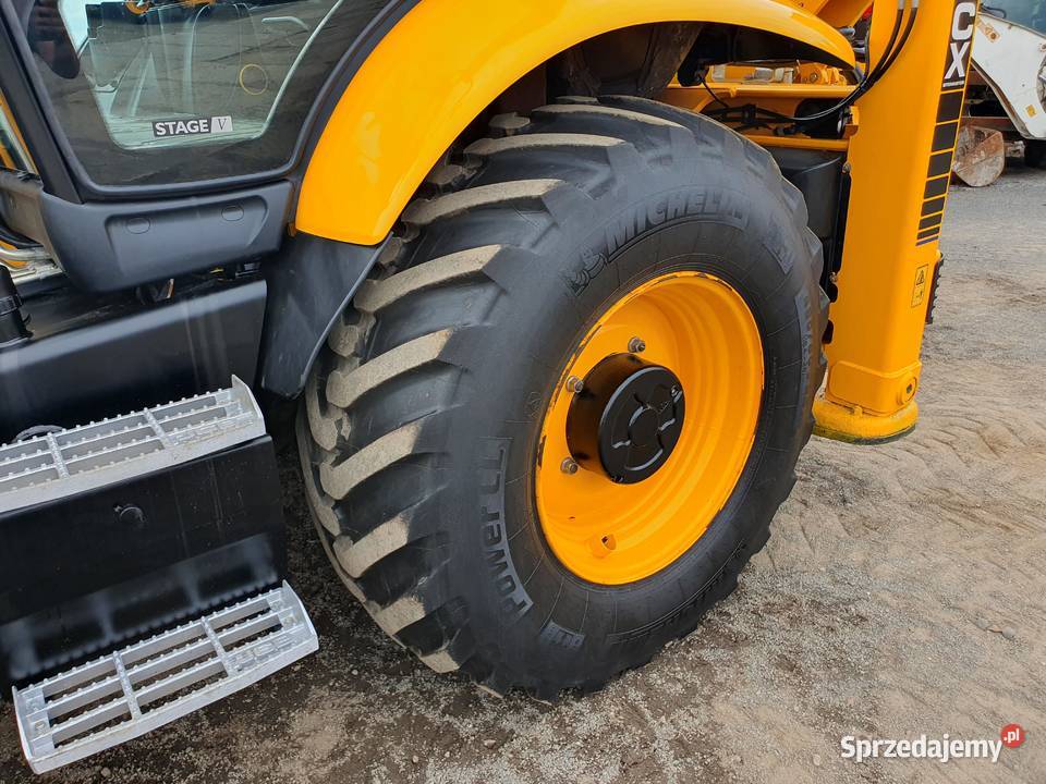 JCB 3CX AEC 2021R JOYSTICK KOPARKOŁADOWARKA CAT Klimatyzacja Krotoszyn