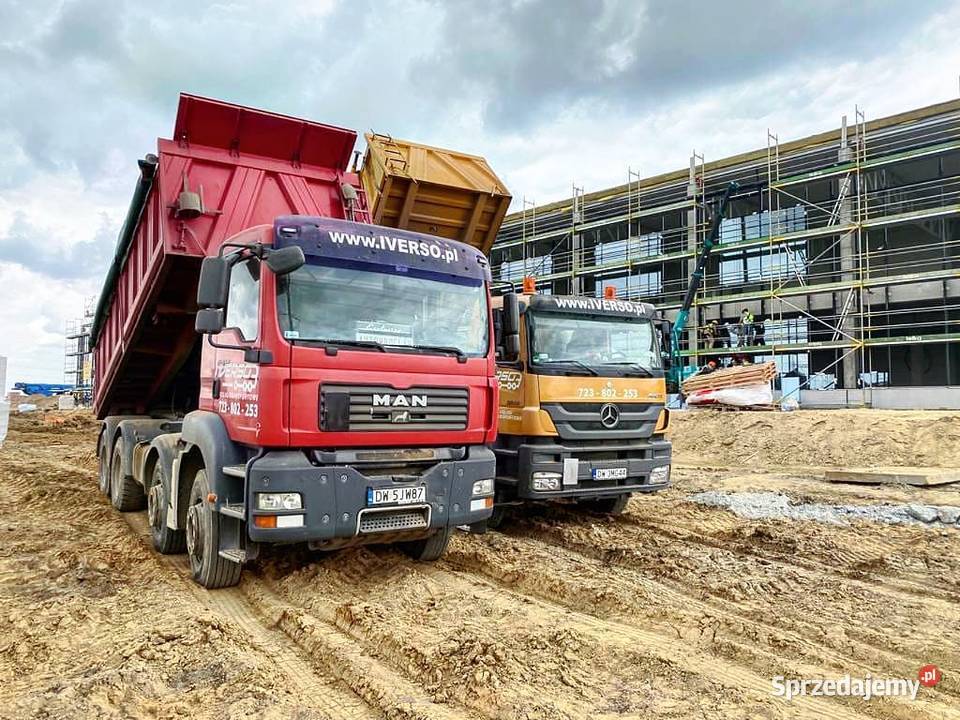 Piasek Kopany Rzeczny Płukany Pospółka IVERSO Psary
