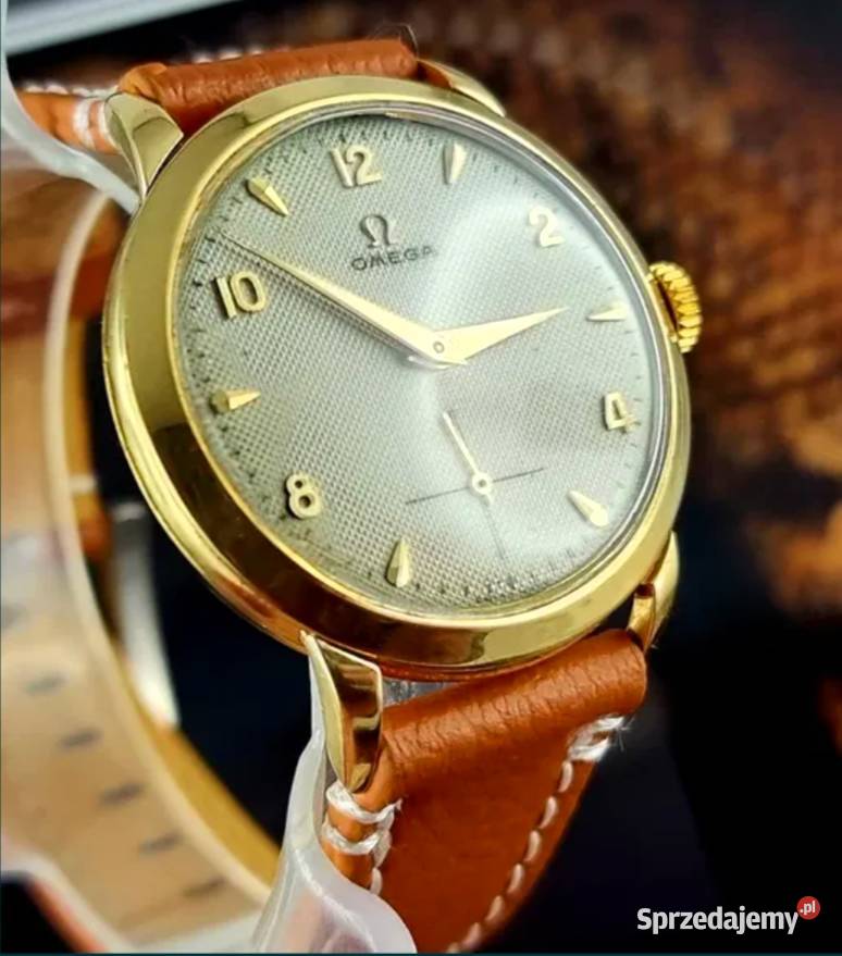 Złoty 18k Luksusowy Zegarek Omega Tresor Vintage Poraj sprzedam