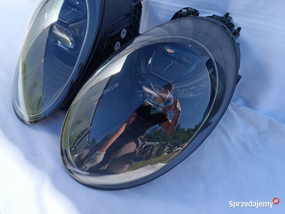 LAMPA LEWY PRZÓD PRAWY PRZÓD KOMPLET EU PORSCHE Nowy Tomyśl