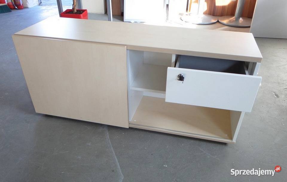 Duże Biurko gabinetowe narożne z półkami 160cm mazowieckie Michałowice