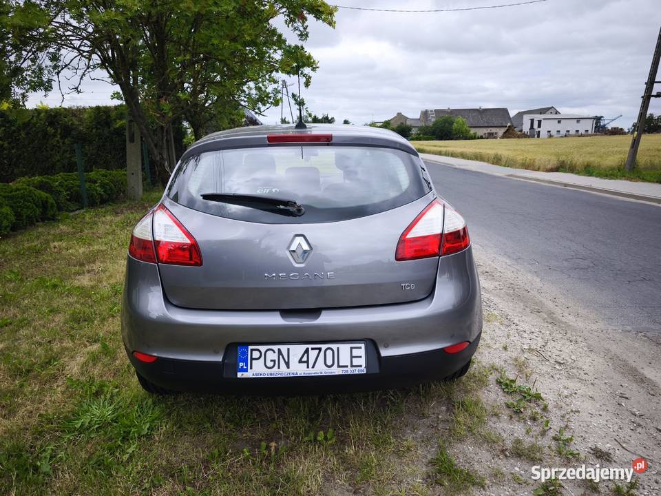 Renault Megane III Polift 12 TCe Bogata Wersja Rok produkcji 2013 Skiereszewo
