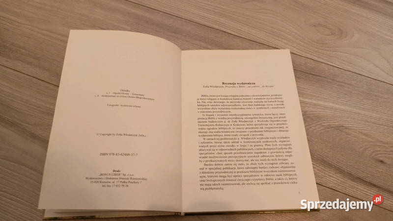 Przyroda w Biblii cedrów do hizopu Rzeszów