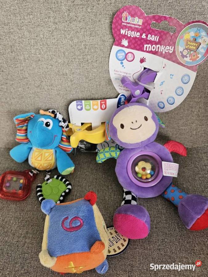 Grzechotki 3 sztuki Dla niemowląt małopolskie Kraków