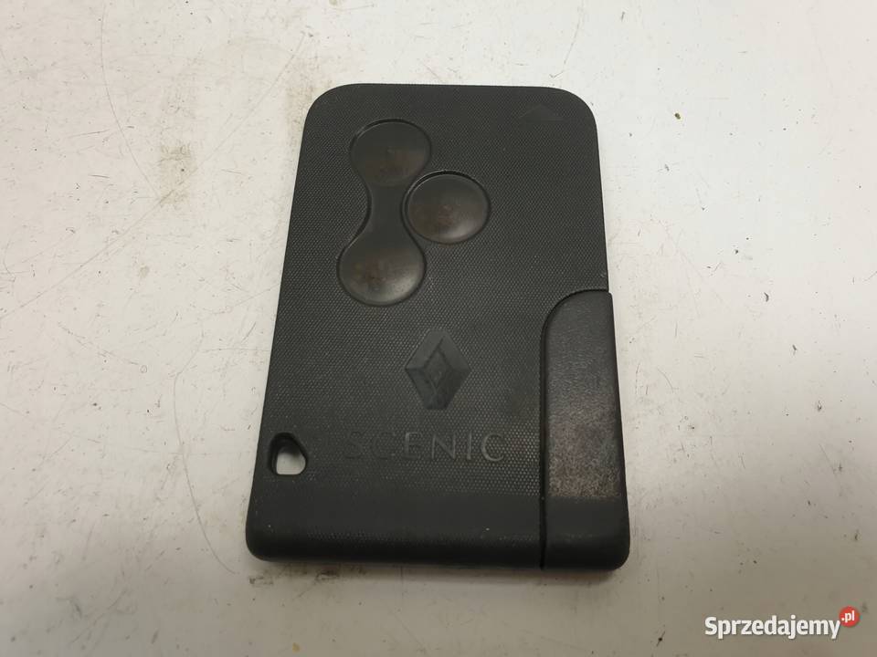KARTA RENAULT SCENIC KARTA KLUCZYK Rudka