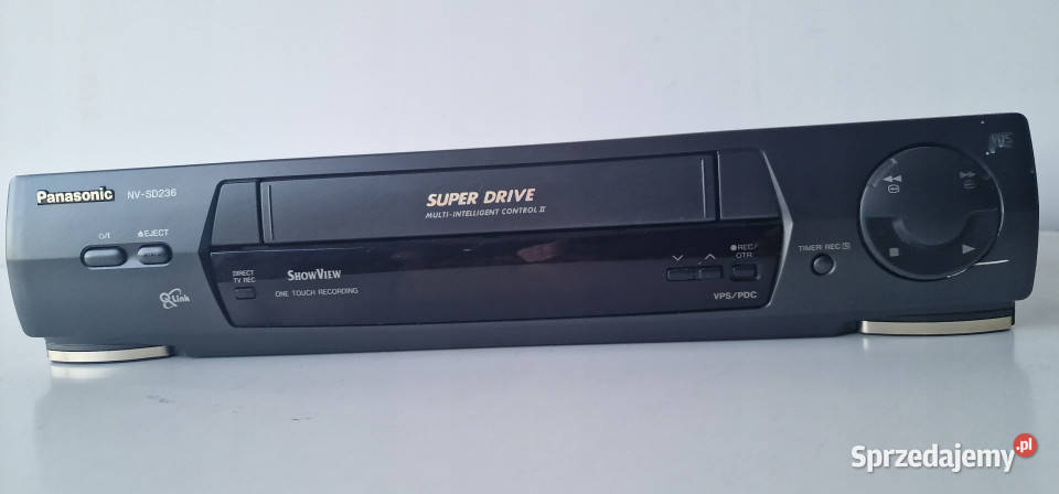 Magnetowid Panasonic NVSD236 NV SD 236 VHS VIDEO wielkopolskie Międzychód sprzedam