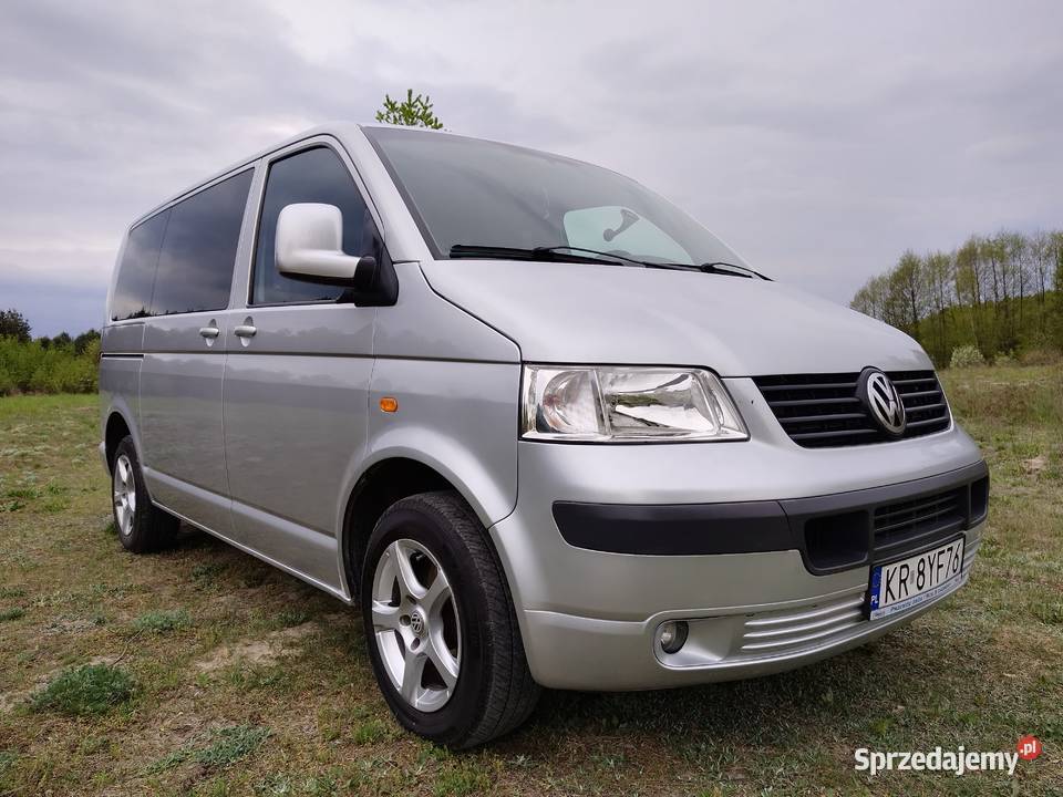 vw t5 caravele 2005r 9 osób klimanawiewy na Caravelle Piotrkowice