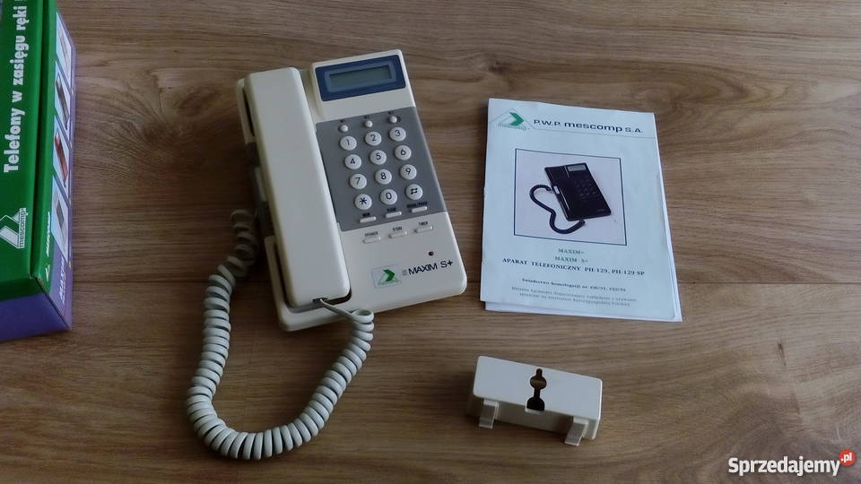 Maxim S stacjonarny telefon mazowieckie Ostrów Mazowiecka