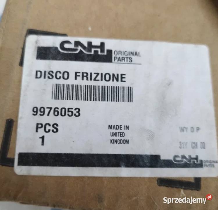 Tarcza sprzęgła 9976053 holland tce t3000 łódzkie Łowicz