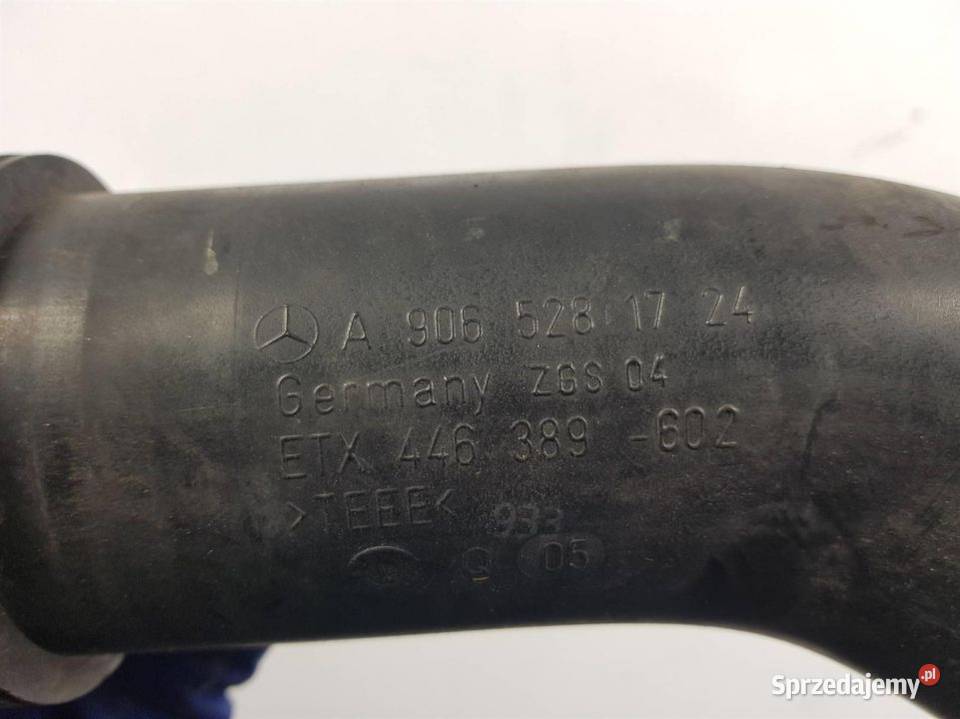 PRZEWÓD RURA DOLOT SPRINTER 313 A9065281724 Motoryzacja