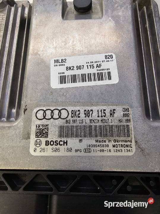 KOMPUTER STEROWNIK SILNIKA AUDI A4 B8 Przystajń