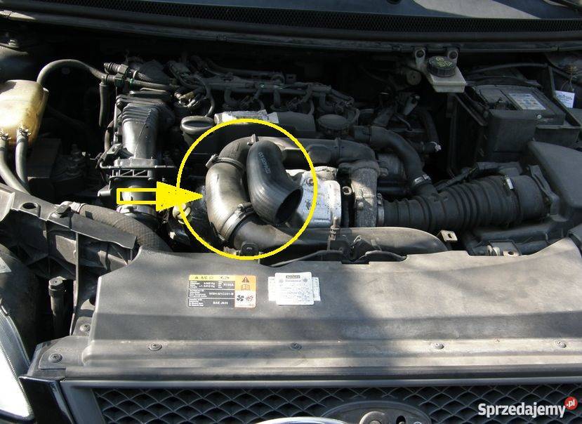 RURA TURBO 6M516C646GA 6M51C646GC 1324485 Silniki i osprzęt Bielsko-Biała