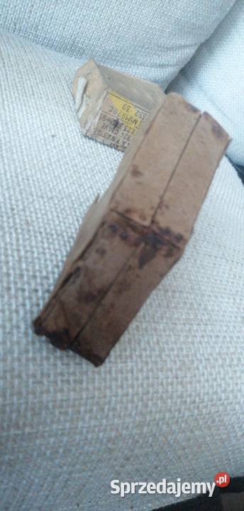 Kartonowe pudełko ammo do mamlicher 8 mm łódzkie