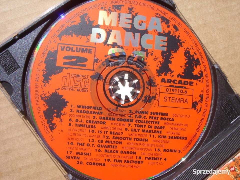 Płyta CD Dance MEGA DANCE94Vol2 1994 Wołów sprzedam