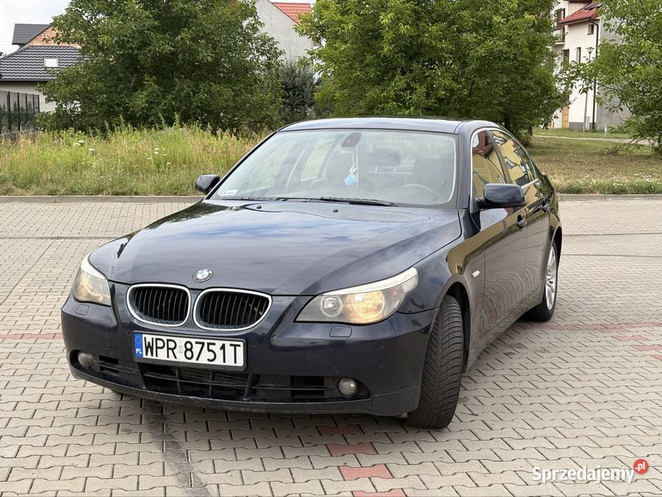 BMW e60 20d M47 456 przebiegu nieuszkodzony Łowicz sprzedam