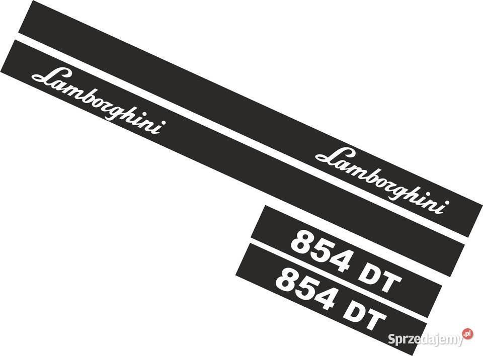 Naklejki lamborghini 845 dt sprzedam