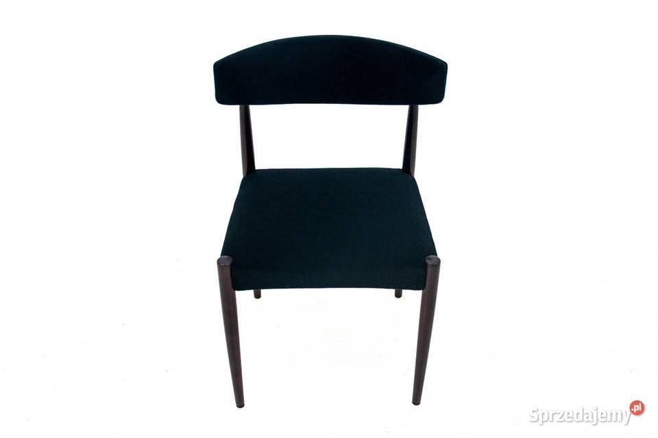 Komplet 4 krzeseł duński design lata 60