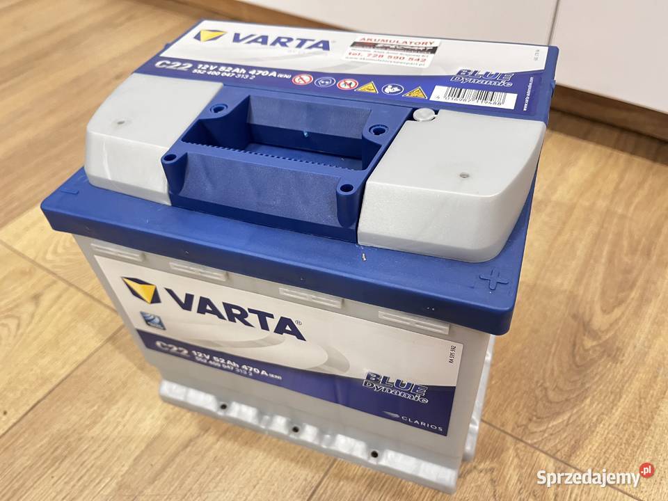 AKUMULATOR ROZRUCHOWY 12V VARTA C22 Wrocław