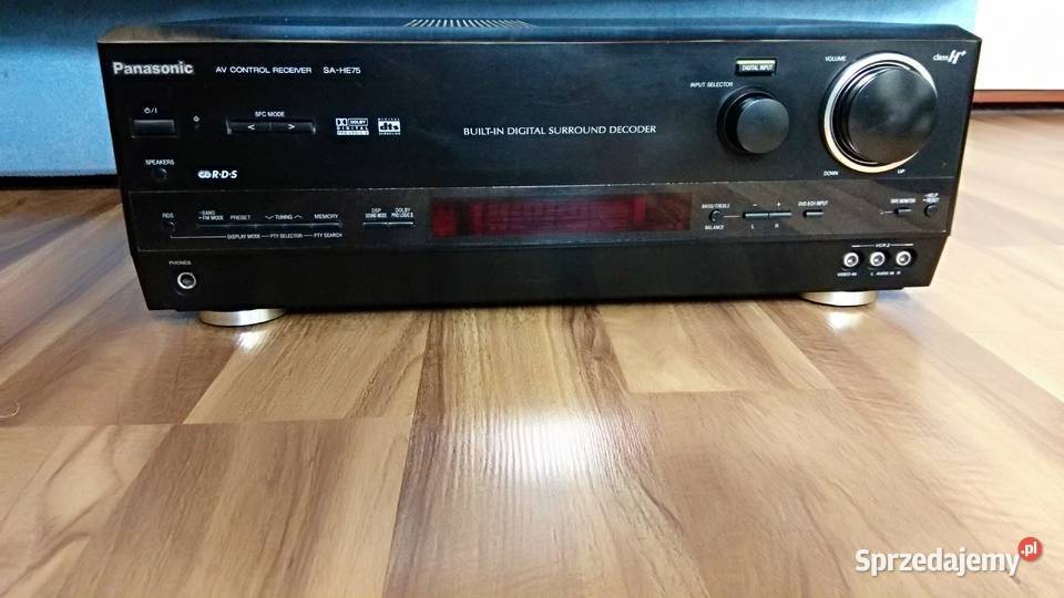 Panasonic SAHE75 Amplituner wzmacniacz z Rds i dolnośląskie Świebodzice