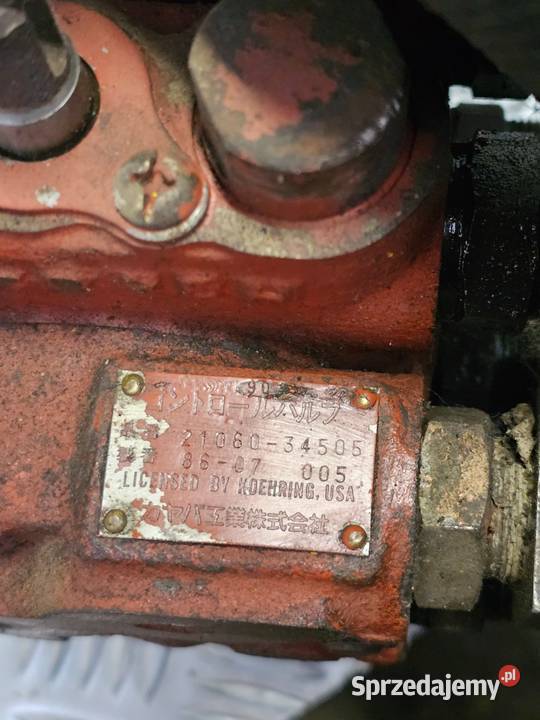 Kompletny rozdzielacz hydrauliczny Kubota KH90 z pomorskie Gdynia