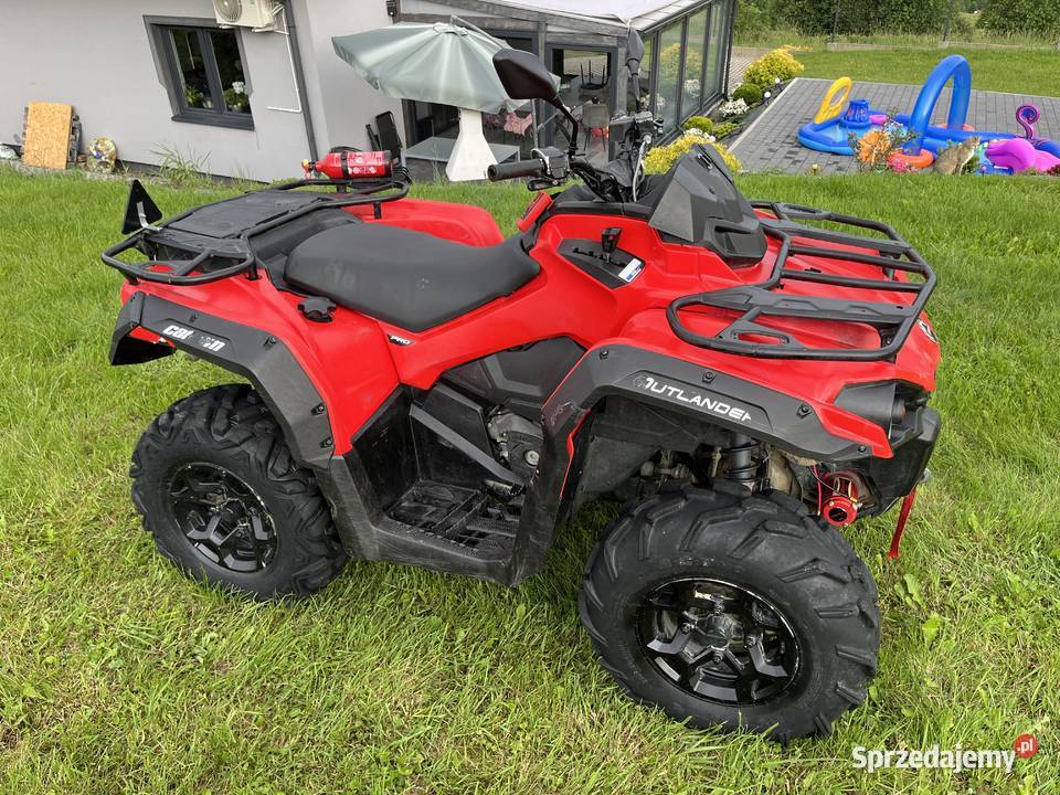 Canam outlander 570 quad przeprawowy Homologacją śląskie