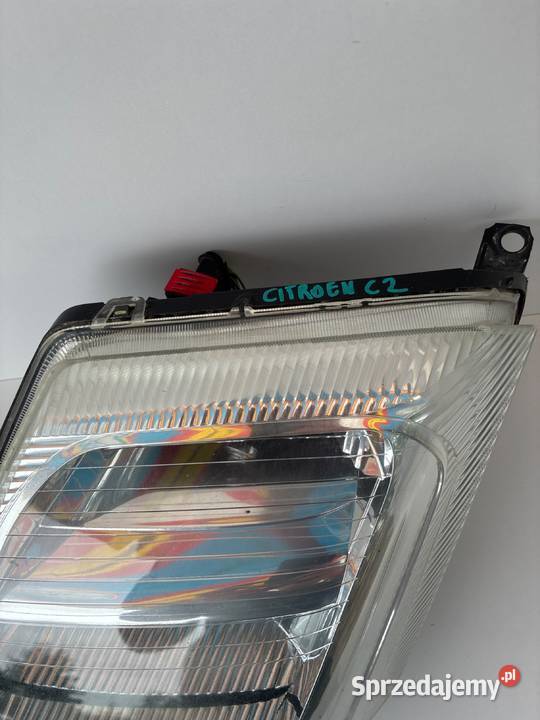 Citroen C2 LAMPA PRZÓD PRZEDNIA LEWA EUROPA Motoryzacja Słowikowo