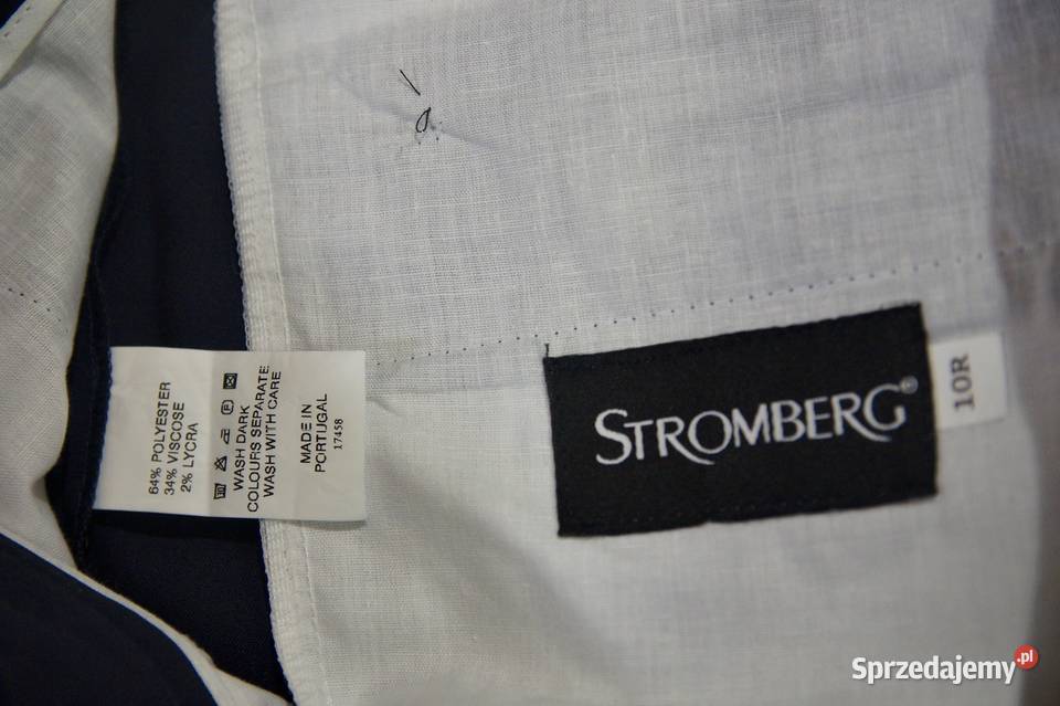 Stromberg eleganckie męskie spodnie 10R Rozmiar S Kętrzyn sprzedam