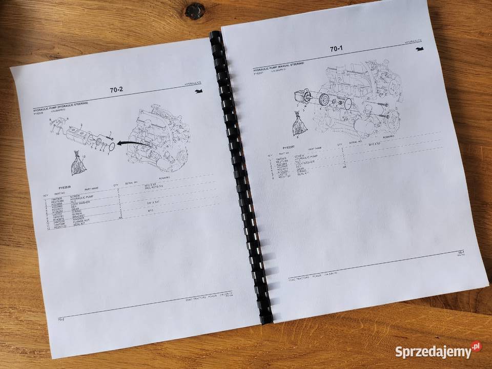 John Deere 5036c katalog części