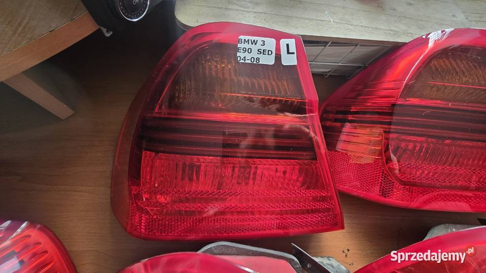 Lampy lewy prawy tył BMW E90 HURT 10 osobowe Lampy tylne Części samochodowe Sosnowiec