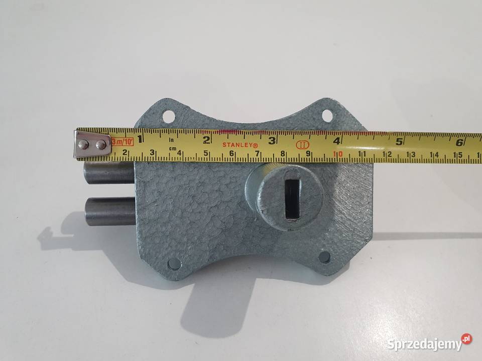 Zamek zasuwa do drzwi garażu PRL Czeladź sprzedam