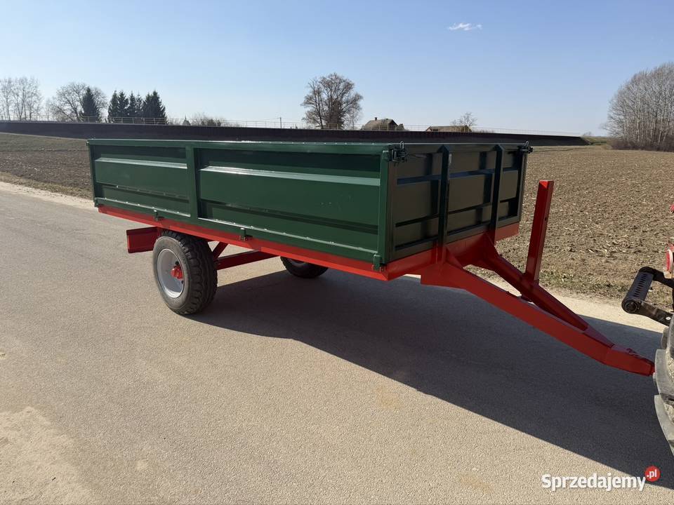 Przyczepa jednoosiwa sztywna Przyczepy rolnicze Skowierzyn