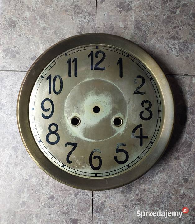 710 Tarcza starego zegara ściennego 205 56532