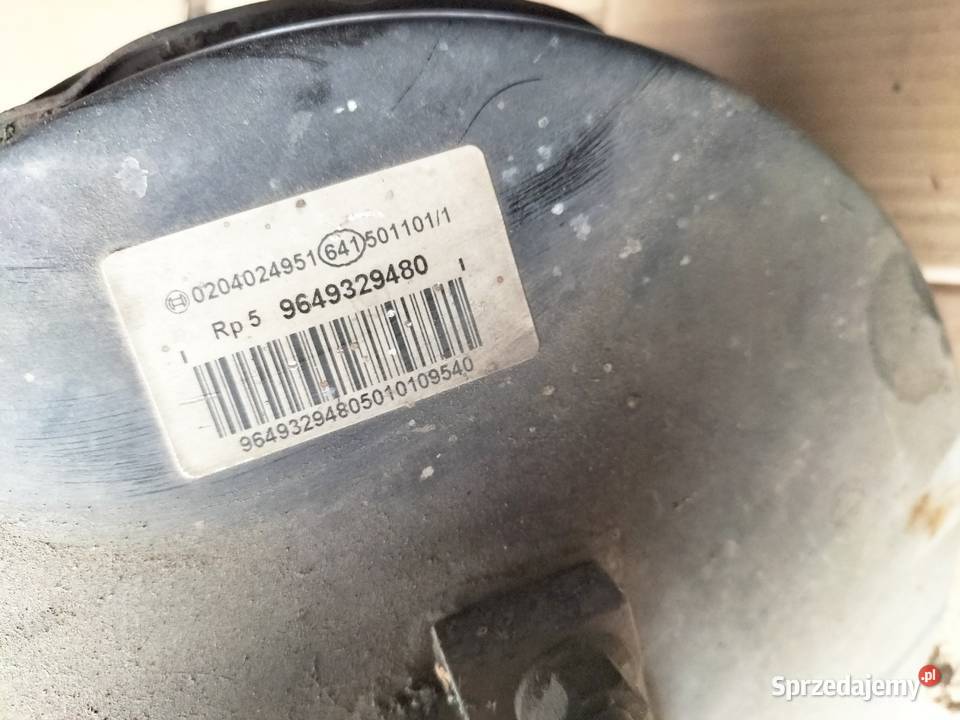 Citroen C3 Mk1 14HDI POMPA HAMULCOWA SERWO Kamień-Kolonia