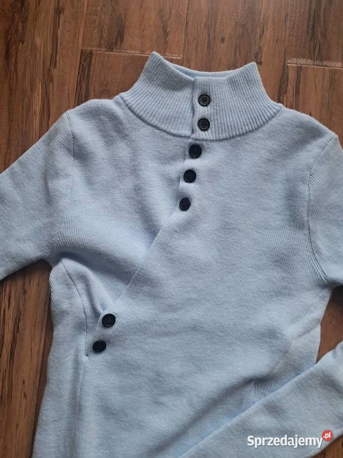 nowy niebieski sweterek rozmiar S brak metki półgolf Sandomierz