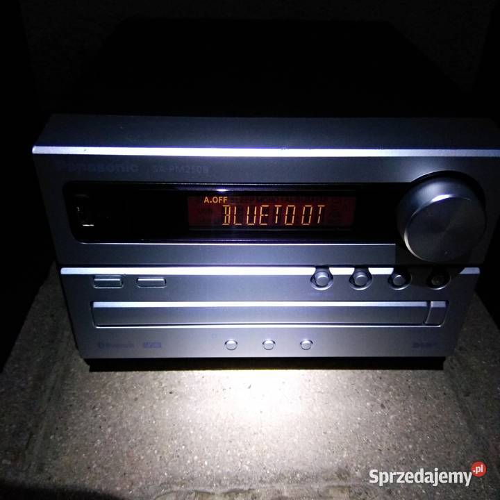 Panasonic SAPM250B miniwieża z Usb BT DAB CD mp3 Świebodzice