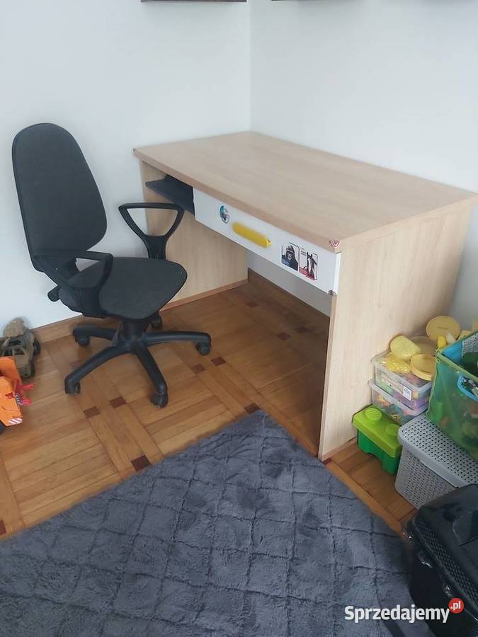 Biurko plus fotel obrotowy małopolskie Niepołomice sprzedam