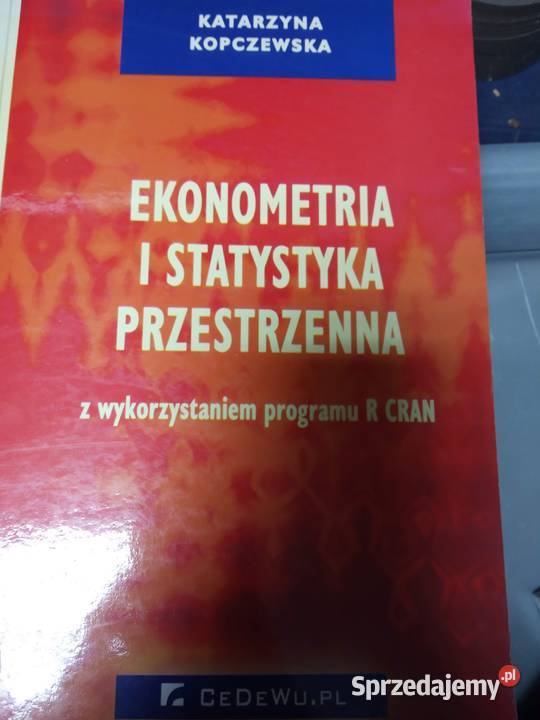Ekonometria i statystyka przestrzenna Antykwariat Warszawa