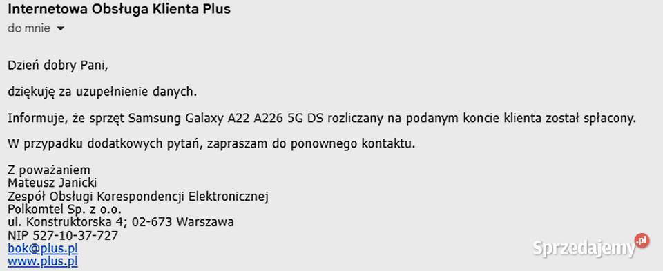 Samsung Galaxy A22 5G Dual SIM Czarny Samsung Opole