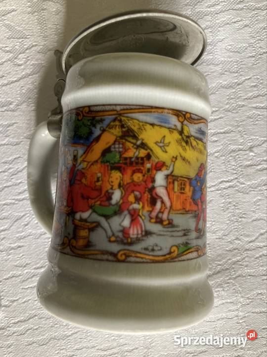 Dekoracyjny Kufel Mini Vintage Ceramiczny Czerwionka-Leszczyny