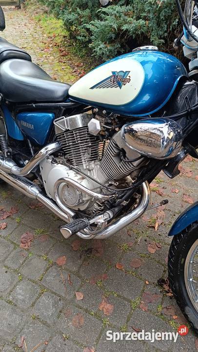 Virago 125 1997 oparcie sakwy gmole nieuszkodzony Kraków sprzedam