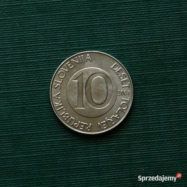 SŁOWENIA 10 tolarów 2004r Gliwice