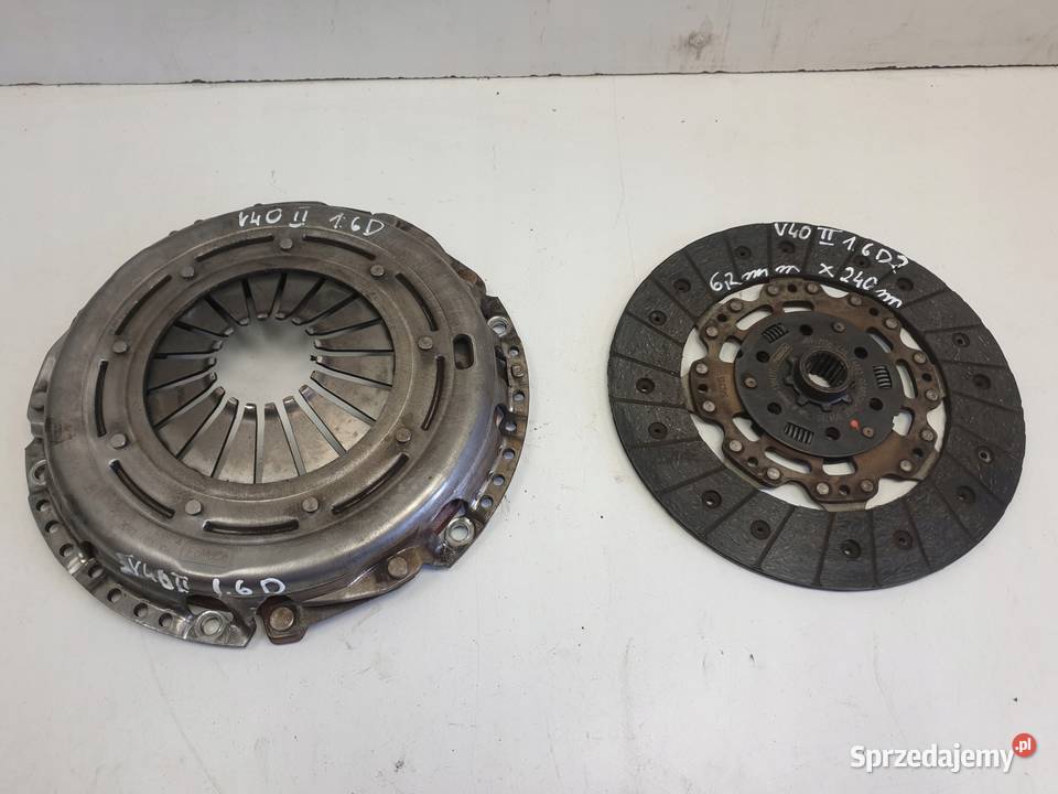 Volvo V40 II 16 D2 SPRZĘGŁO Tarcza docisk osobowe Chełm